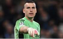 Real Madrid'de kale yine Lunin'e emanet