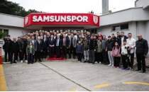 Samsunspor'da bayramlaşma töreni düzenlendi