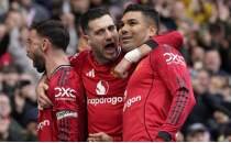 Manchester United, Bruno Fernandes'in rekoruyla kazand�!