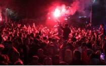 Trabzon'da kupa zaferi co�kuyla kutland�