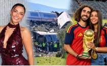 Tren faciasından kıl payı kurtuldu! Cucurella'nın eşinden açıklama