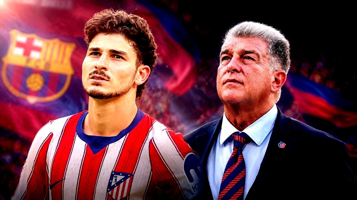 Laporta'dan Julian Alvarez açıklaması: 'Teklifimiz masada'