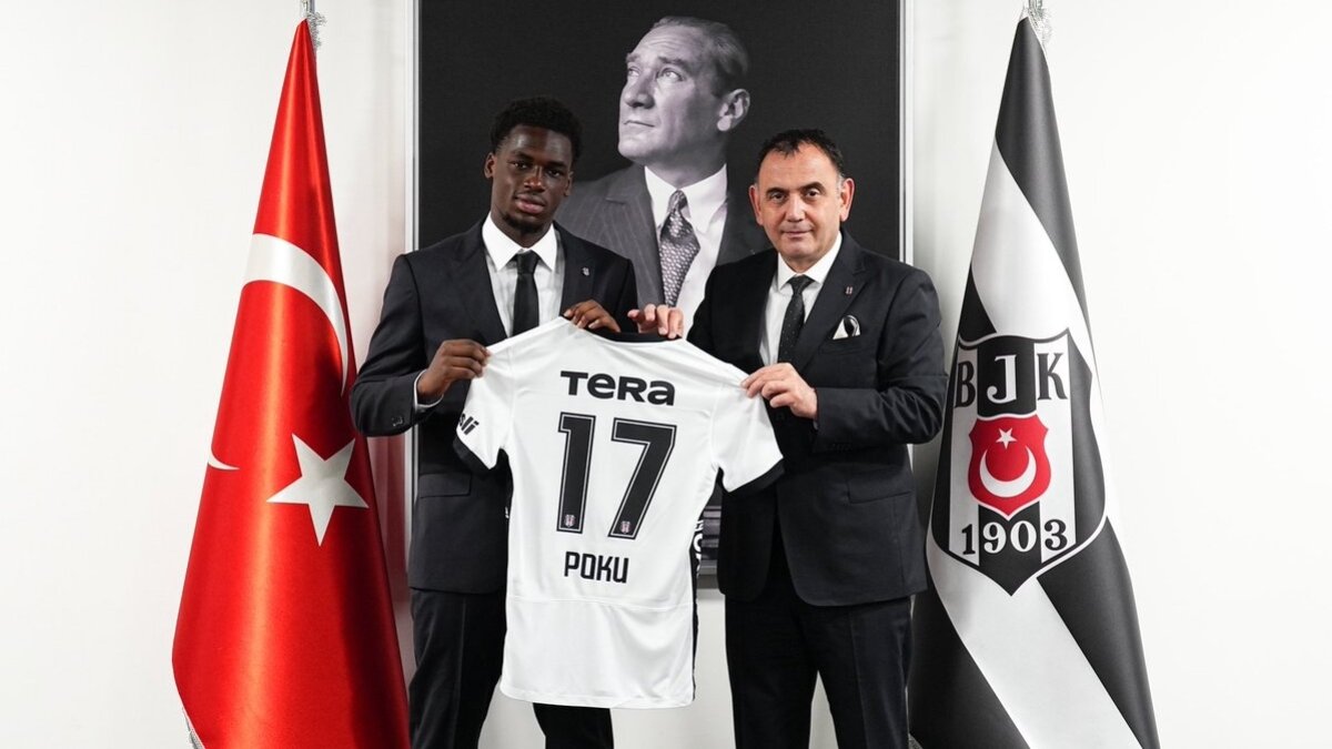Ernest Poku, Beşiktaş tarihinin 4. Hollandalı futbolcusu oldu