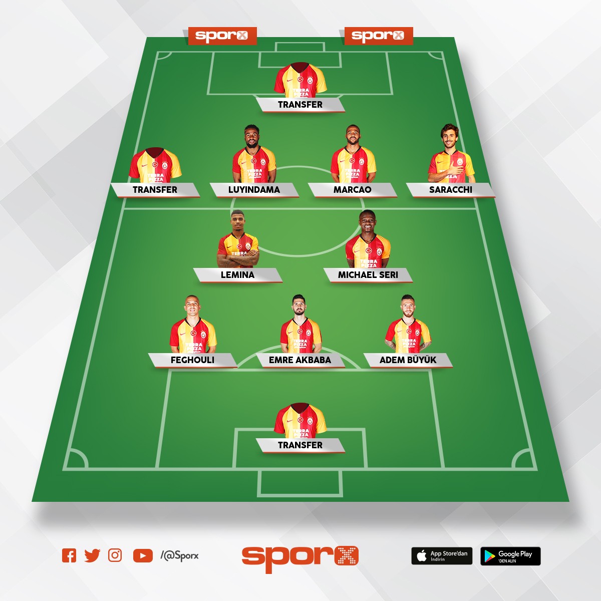 Utk Sporx İlk11