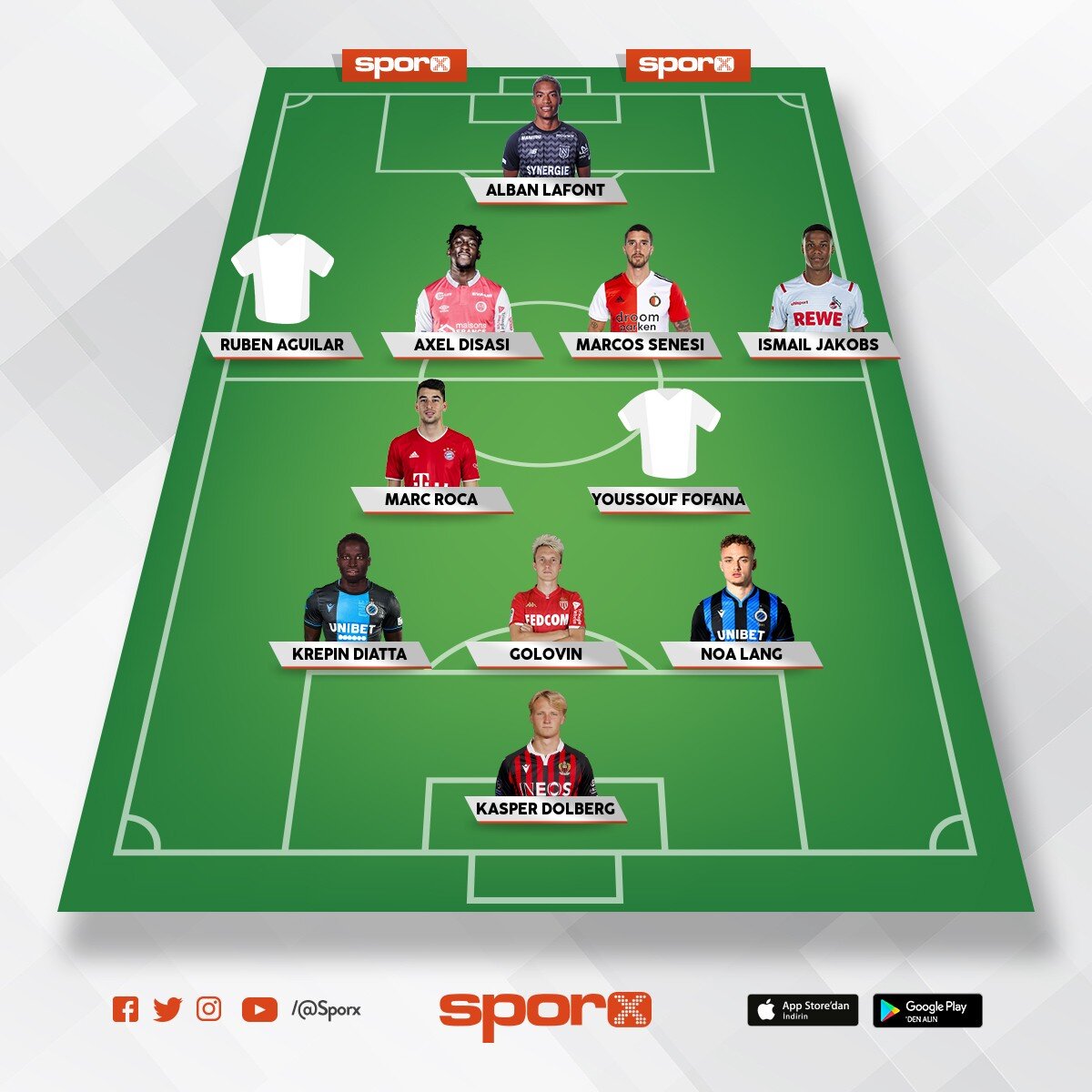 Monaco 22-23 kadrosu