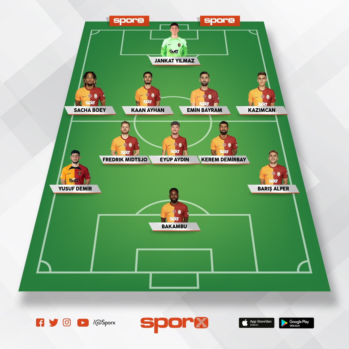 GALATASARAY EN K�T� KADRO