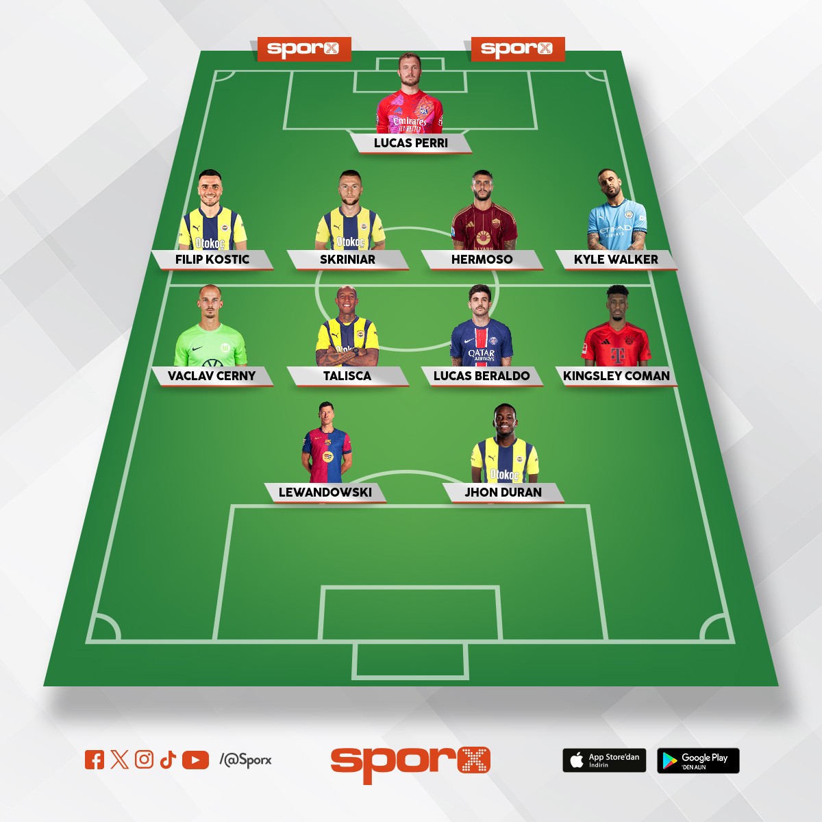 S�ylentilere ilk 11