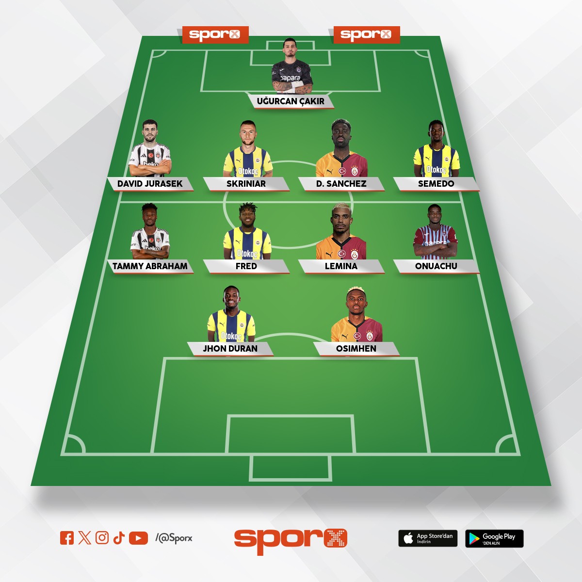 En iyi  s�per lig  kadro