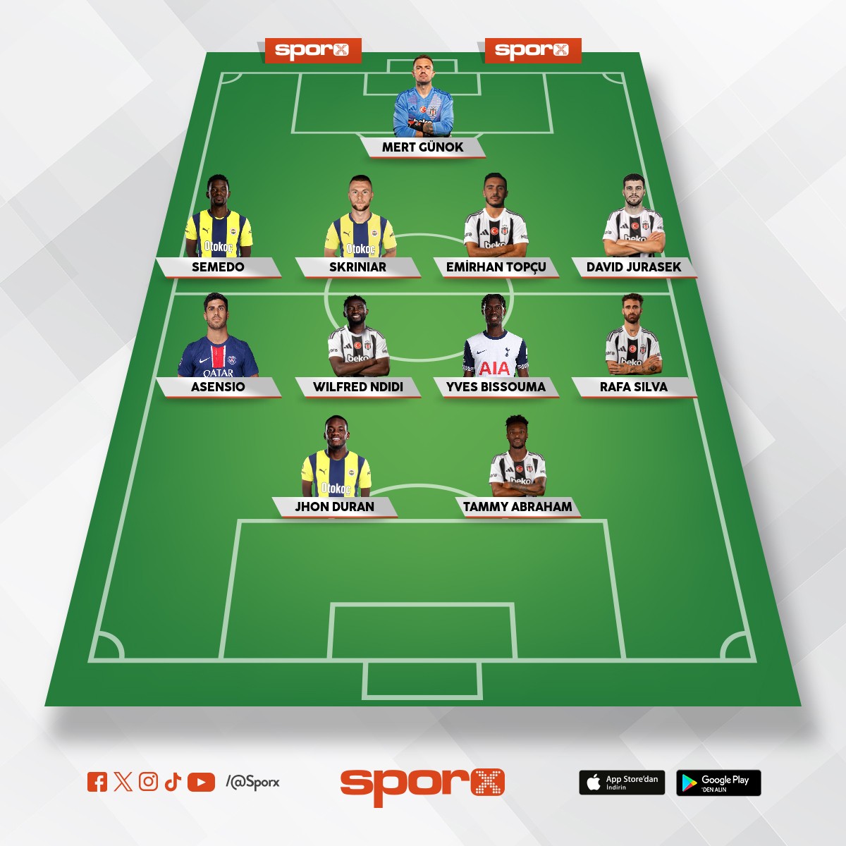 Orkun bile göremiyor 11'e