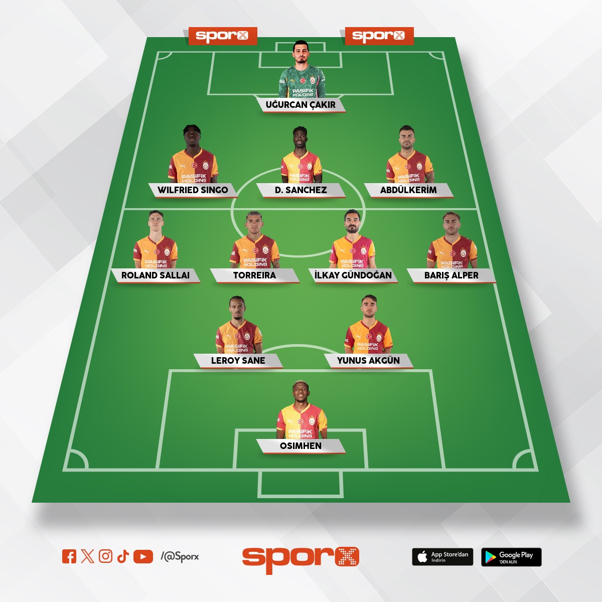 GALATASARAY 3'LÜ 
