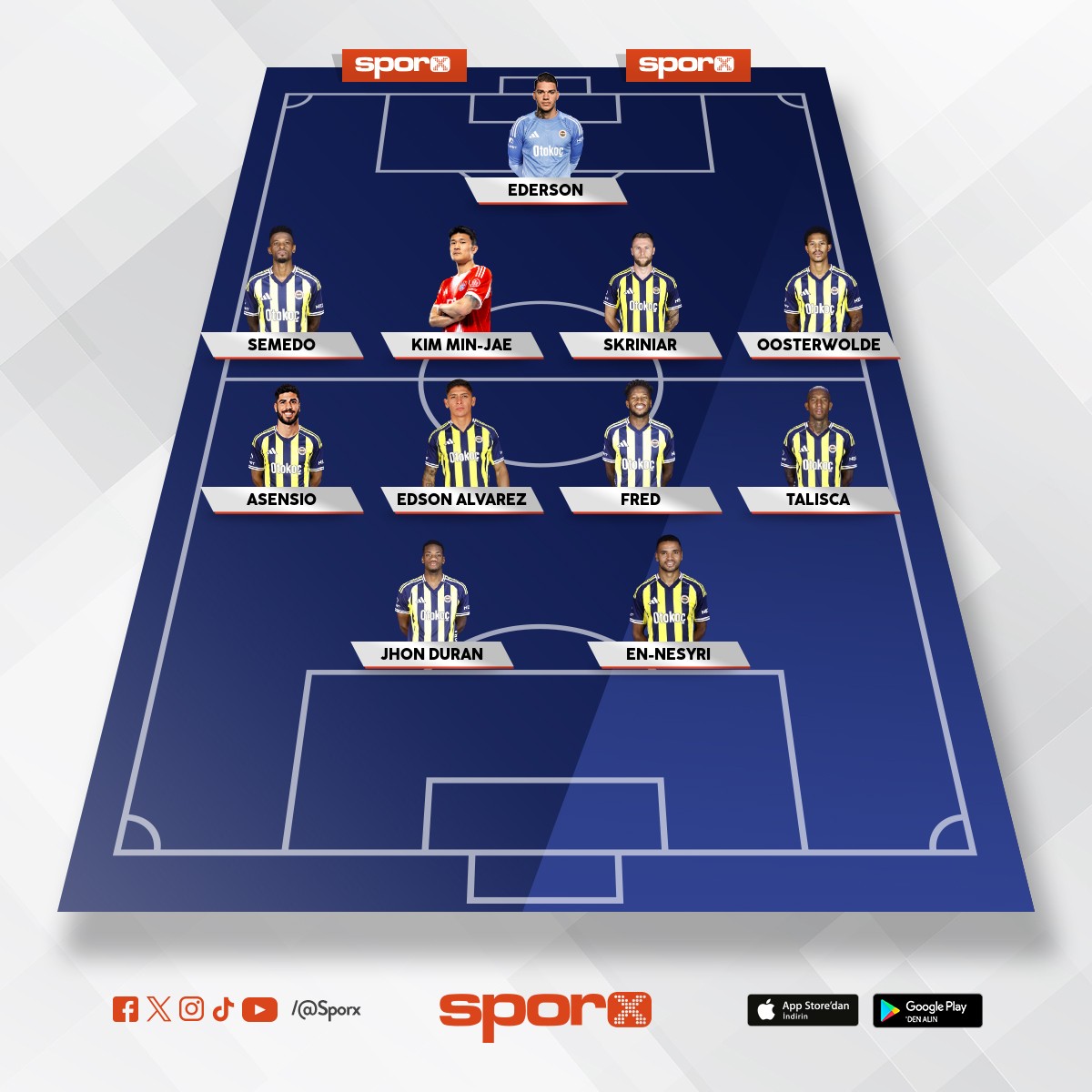 �kinci yar� kadrosu