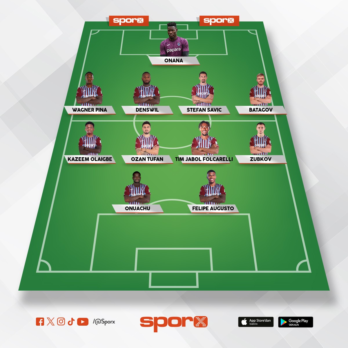 Trabzon'un muhteem kadrosu