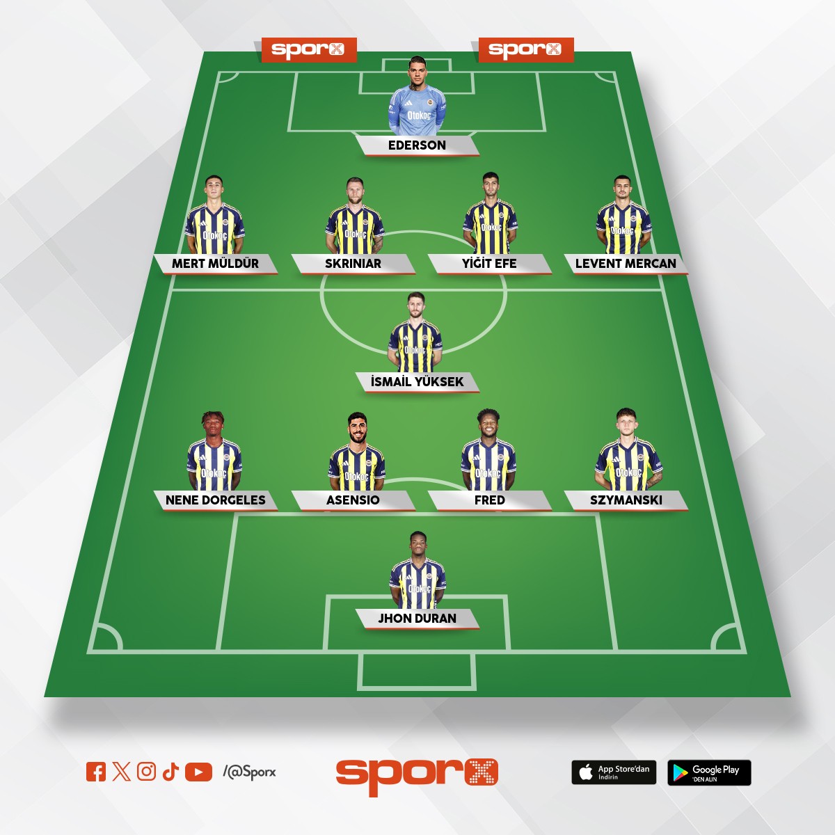 FENERBAHE SAKAT VE AYAKSIZLAR YZNDEN 11 