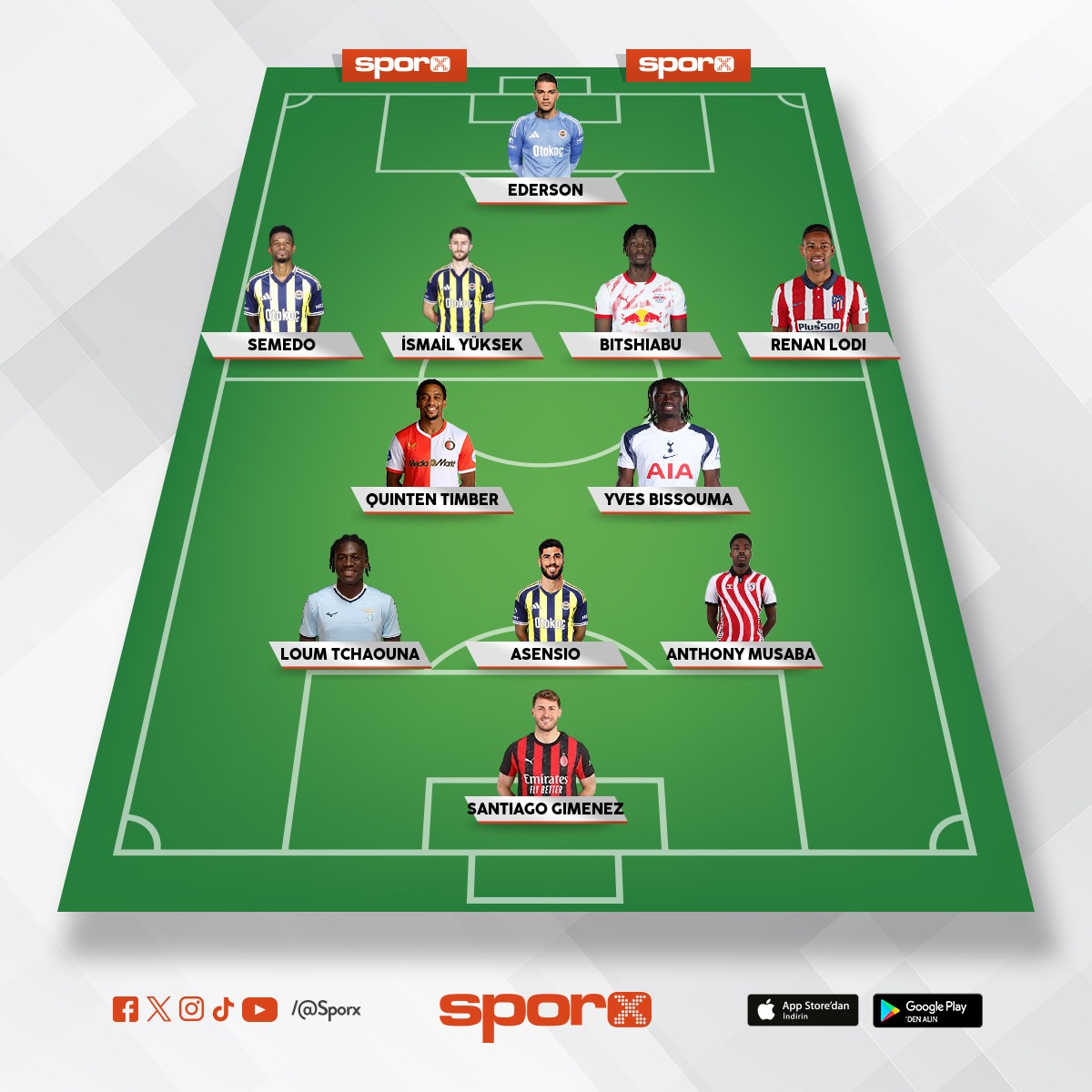 Fenerbaheye byle bi takm, lazm