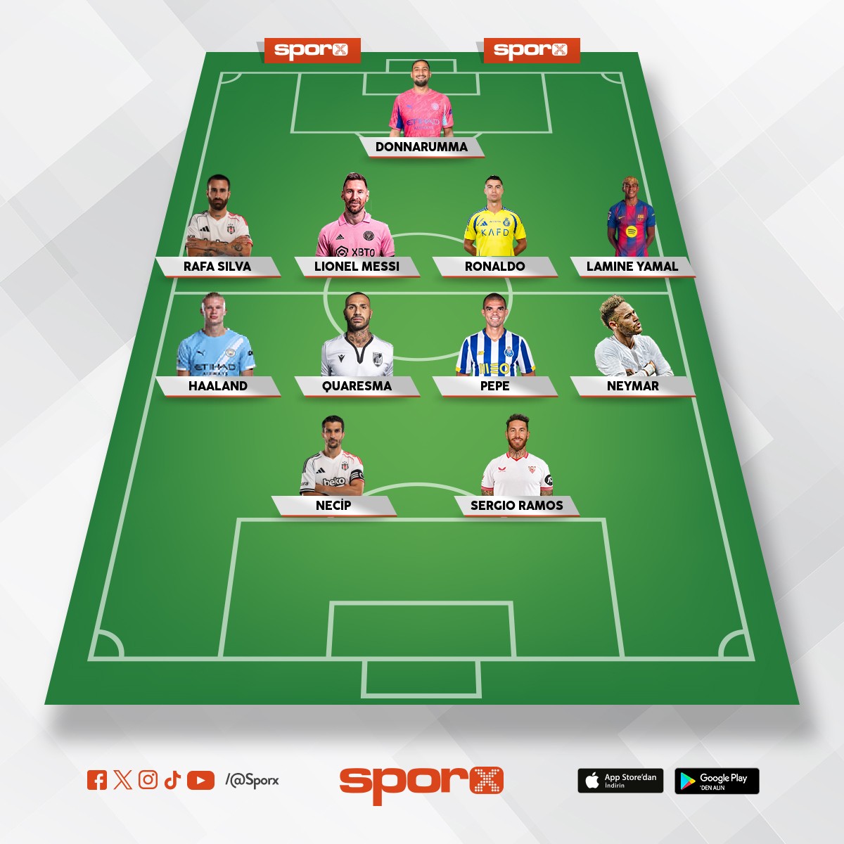 Her takmdan 9 oyuncu aldk httpmal