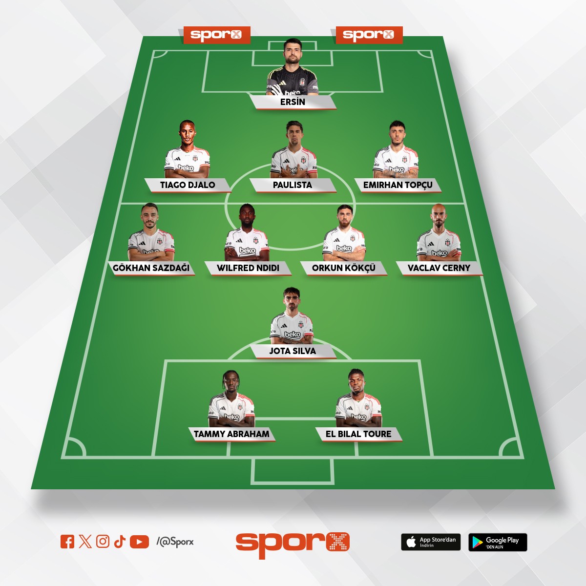 Udoukhai, rdvan, demirege, salih, cengiz, rachica yedek 