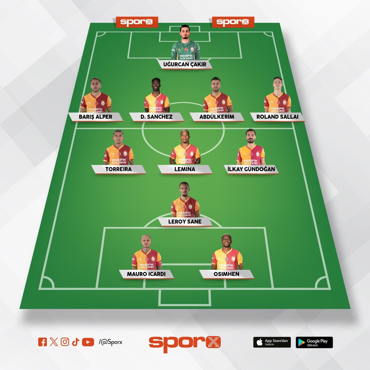 �ift forvet tek formasyon 