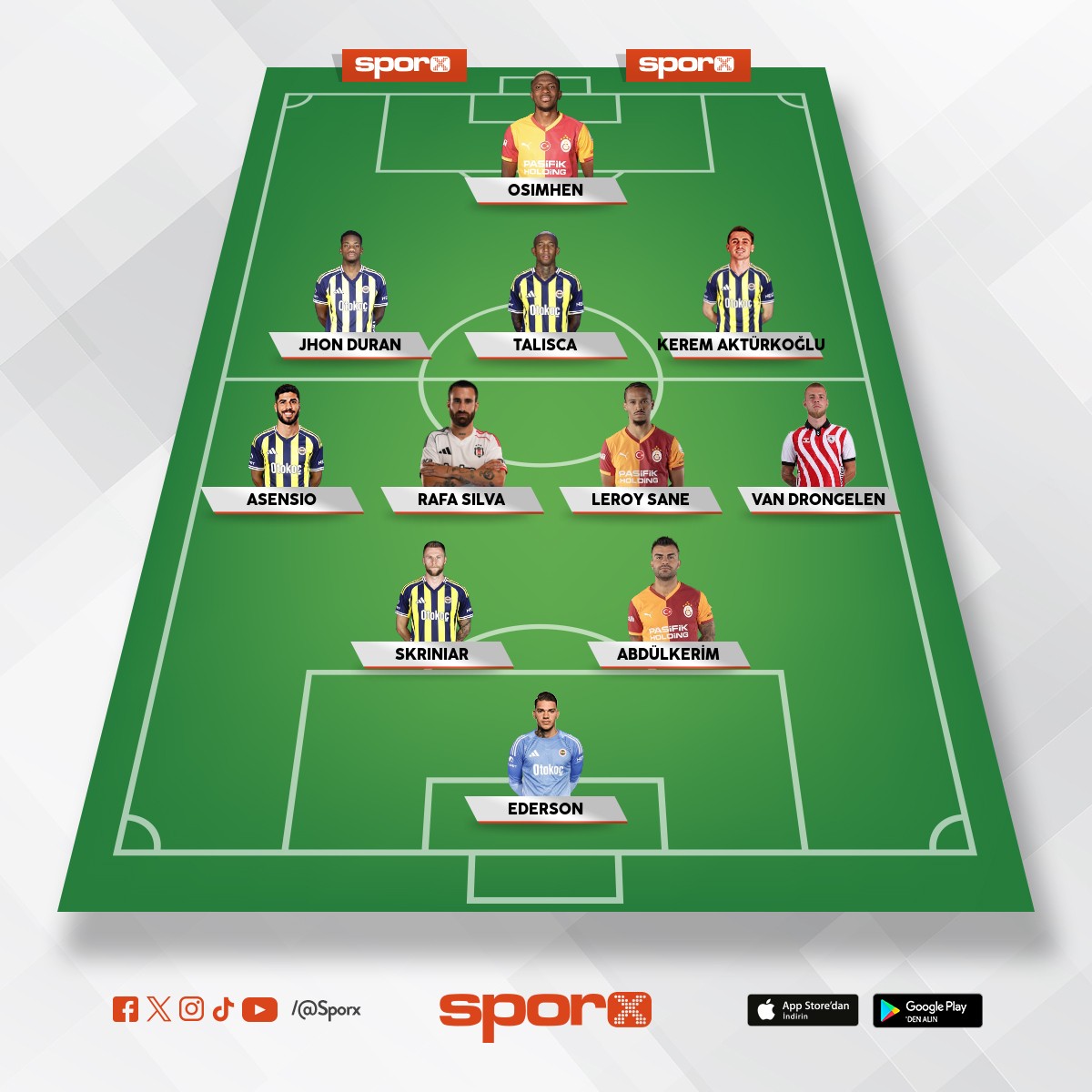 s�perli en iyi kadro