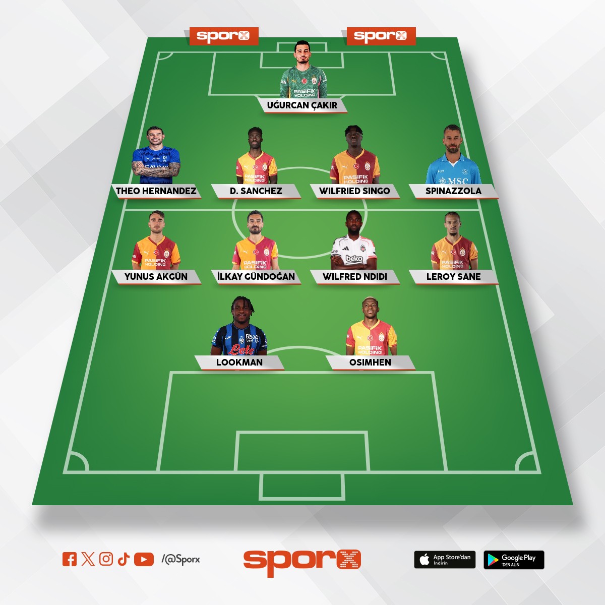  galatasarayn ilk 8 e girecei 11