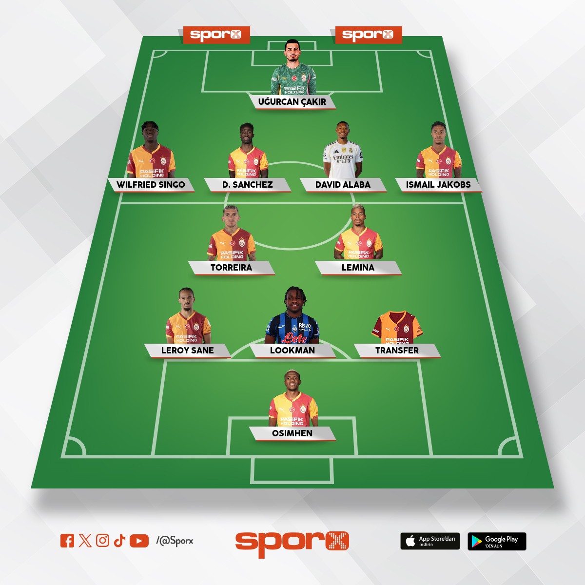 bu kadro atletico yu yener 