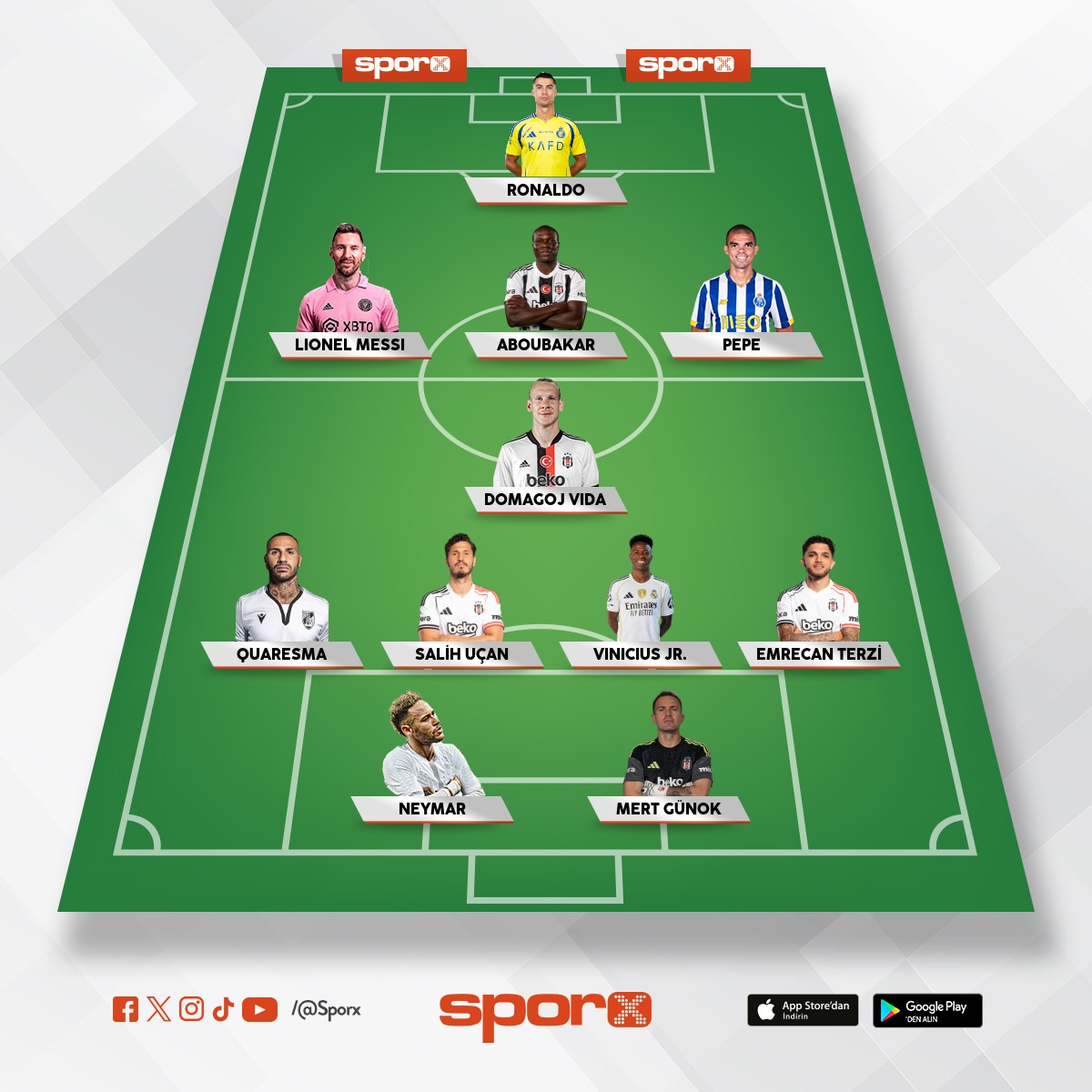 BE��KTA� PREY�M KADROSU