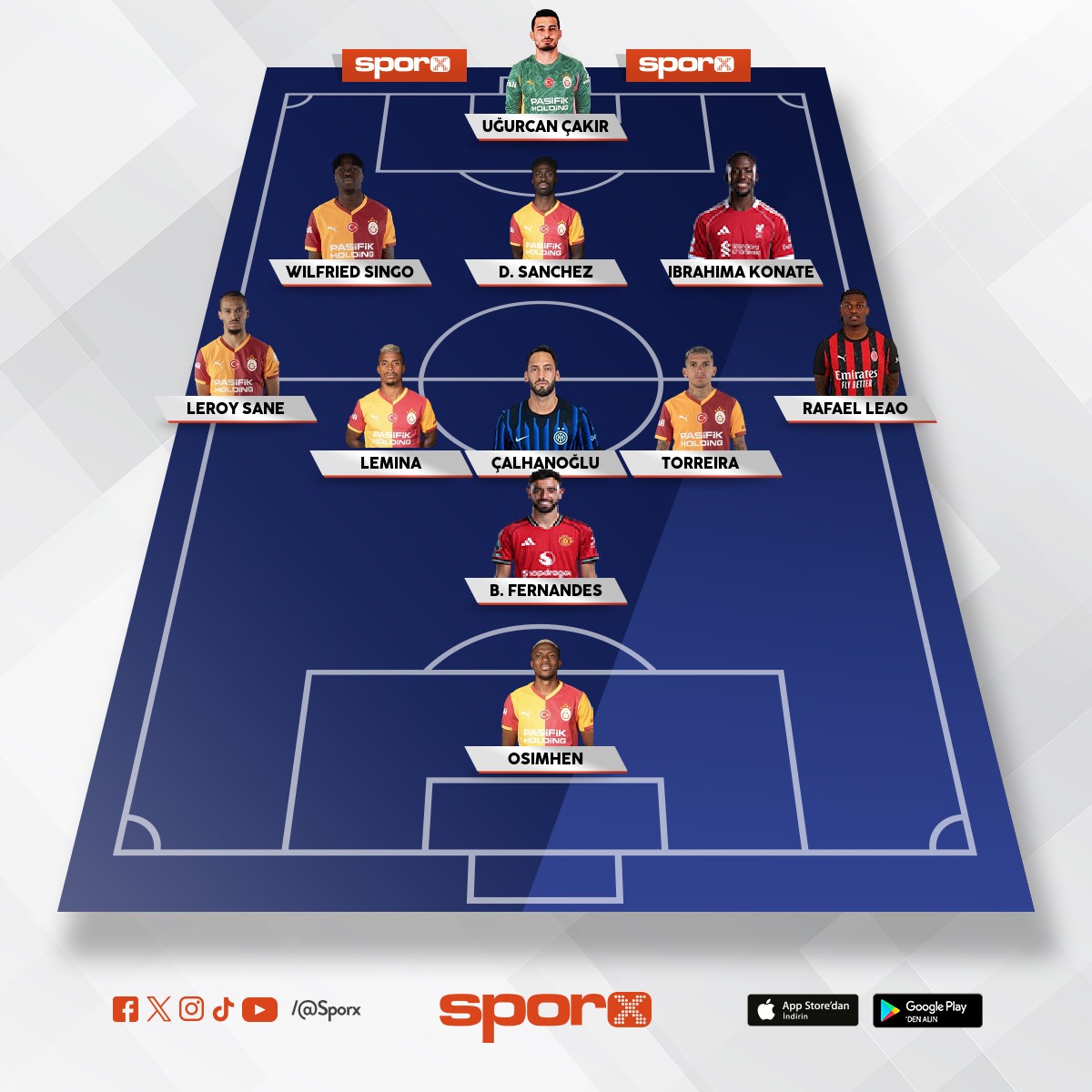 Zal�mlar ligi kadrosu