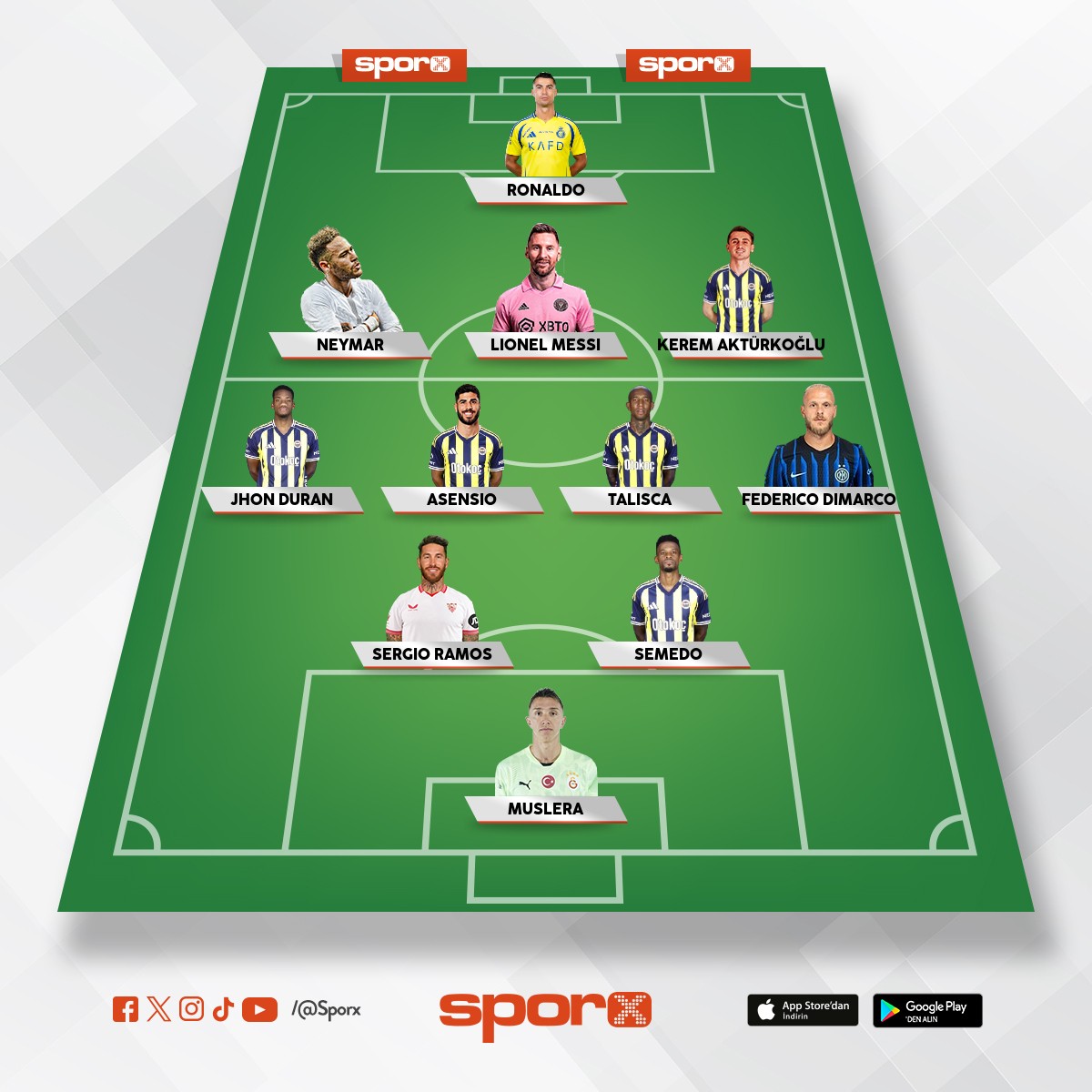 d�nyan�n en iyi tak�m�