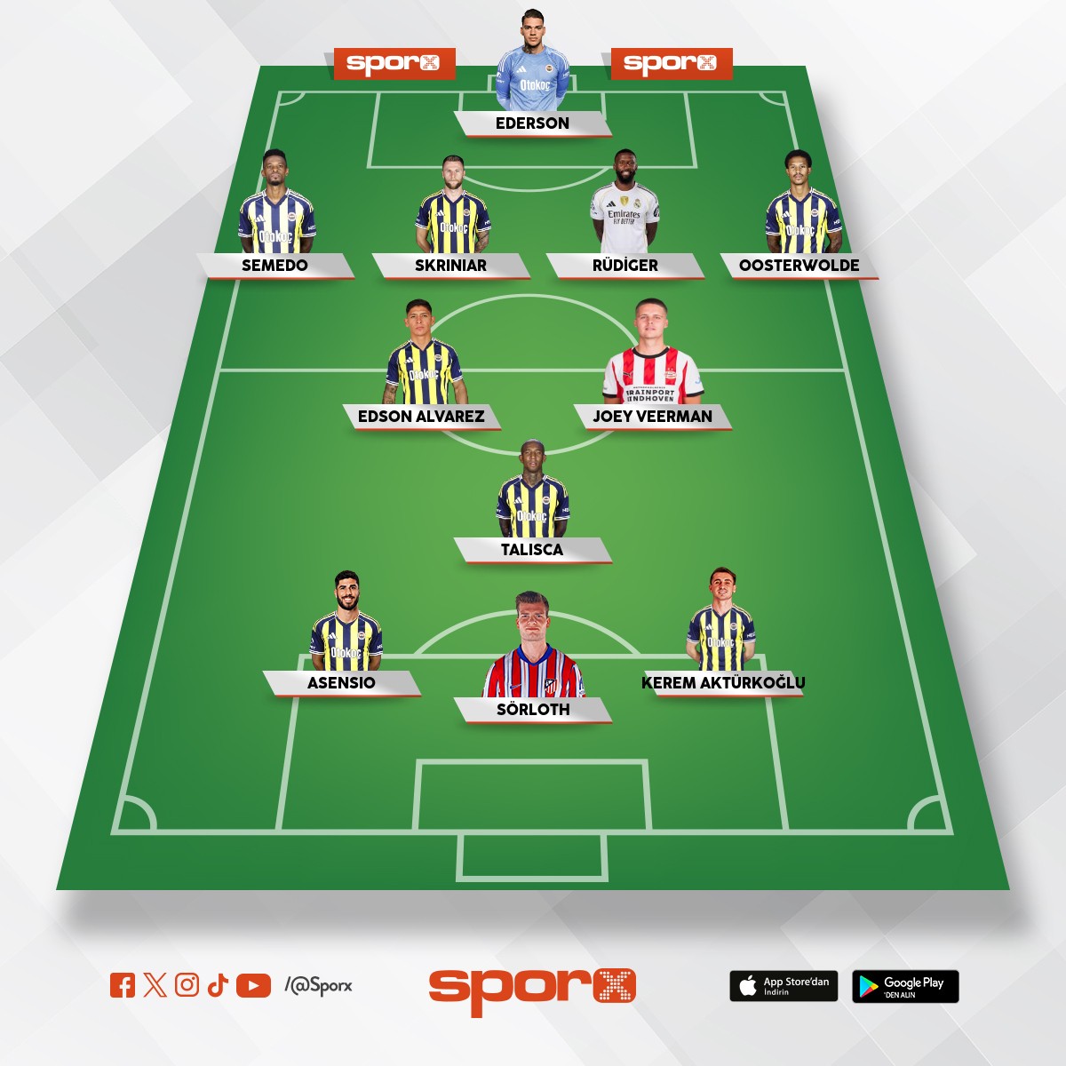 UEL final oynatacak kadro