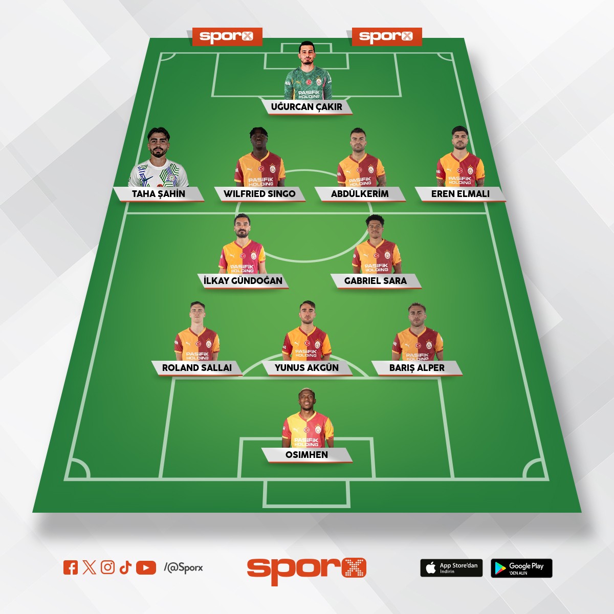 Galatasaray Fatih Karag�mr�k Ma�� 11�i