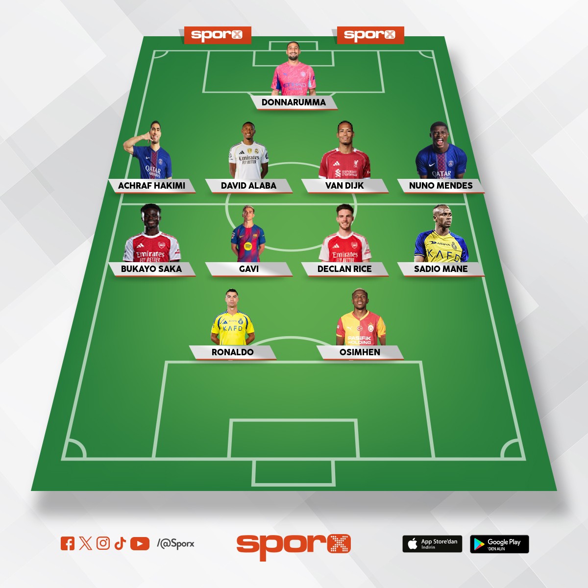 herkese saplayan tak�m