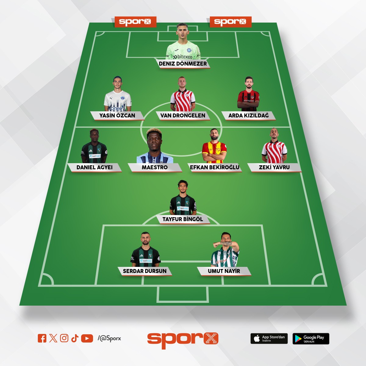 ANADOLU TAK�MLAR�N�N �LK 11 