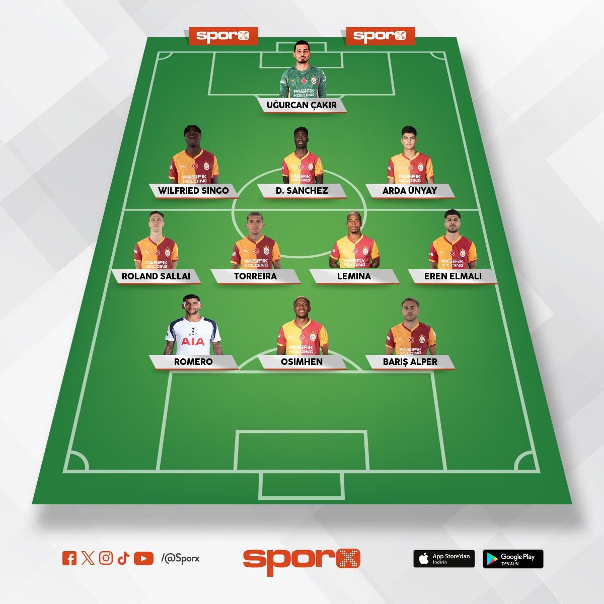 Galatasaray Corendon Alanyaspor Ma�� 11�i