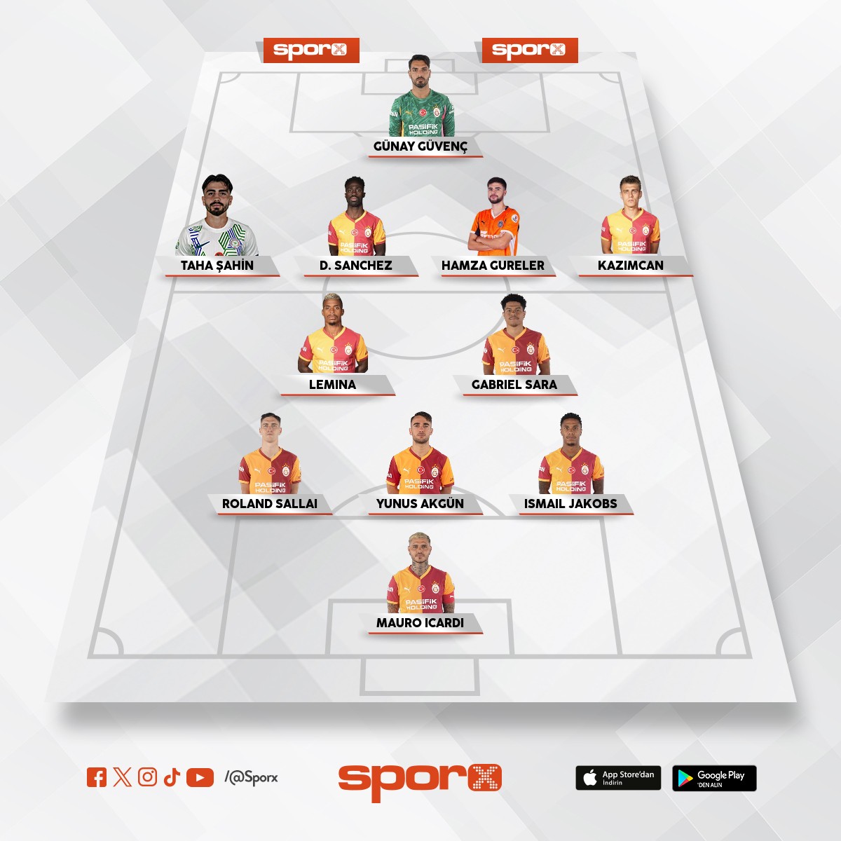 Samsunspor Galatasaray Ma�� 11�i