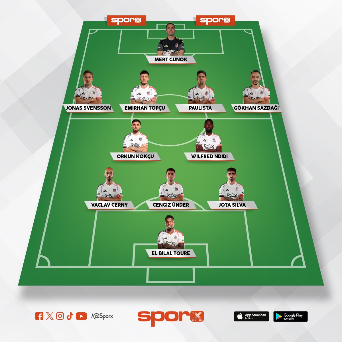 BJK �DEAL 11 BANA G�RE