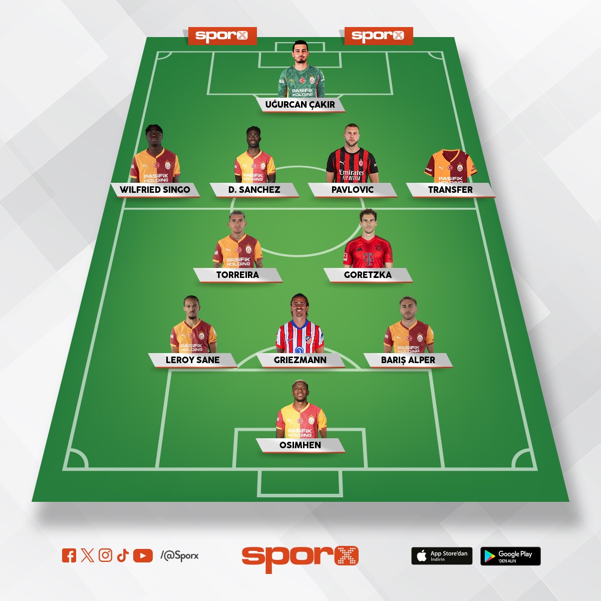 Galatasaray ikinci yar� 