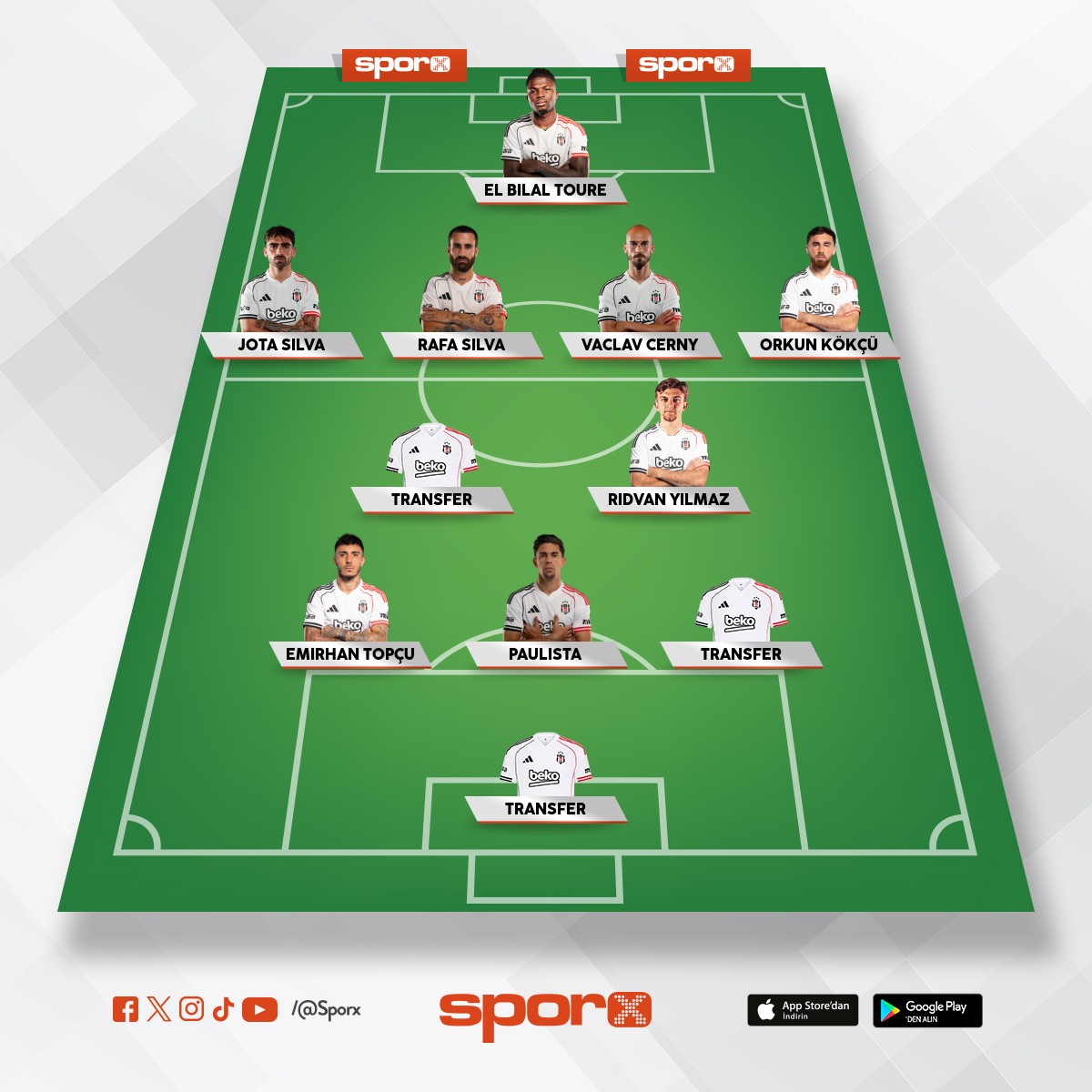 be�ikt�s gereken kadro