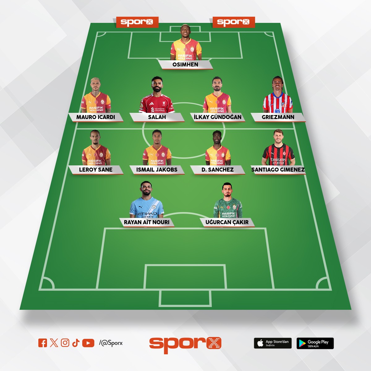 Galatasaray
Aslanlar Kadrosu