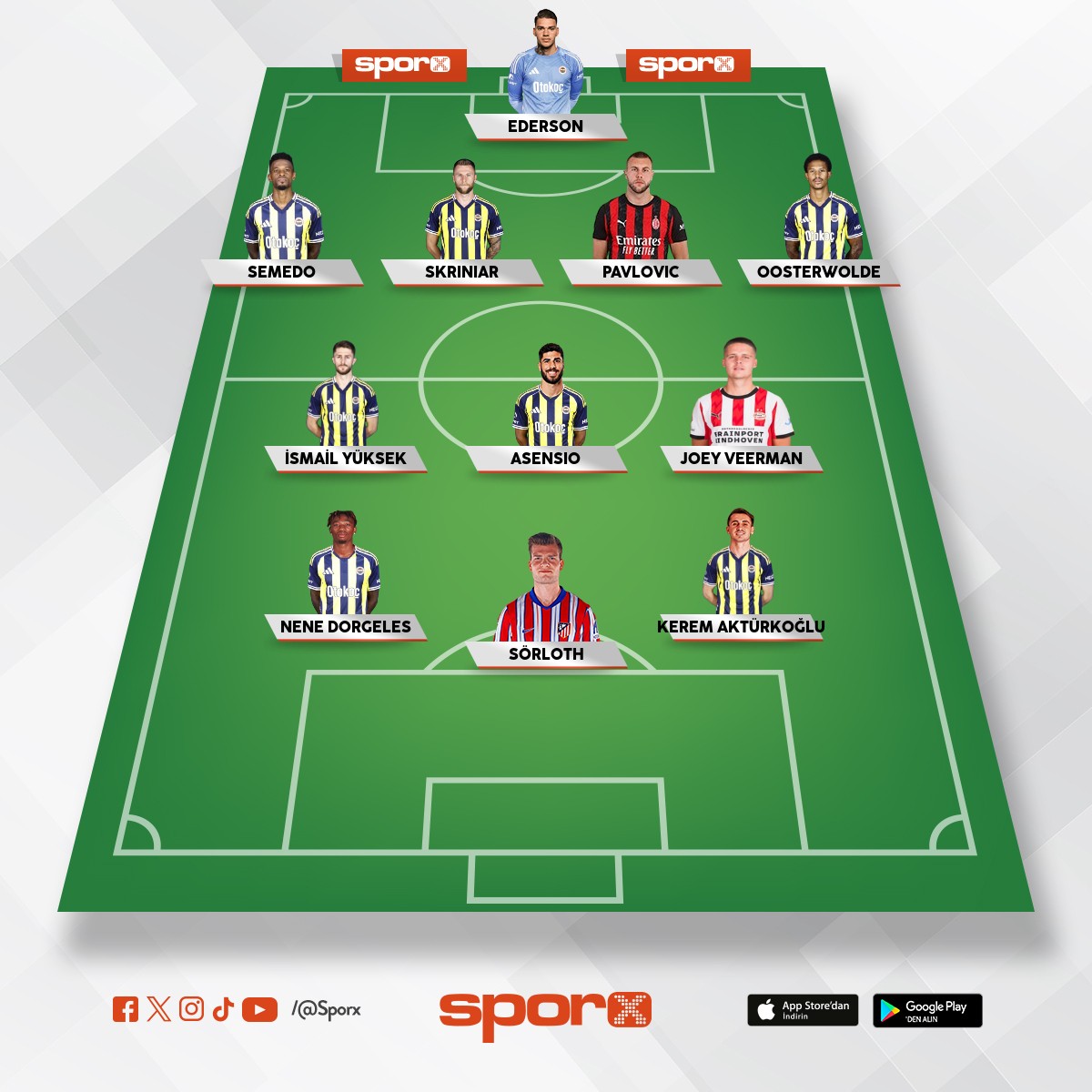 Talisca yedekten + iyi yedek kanat da laz�m