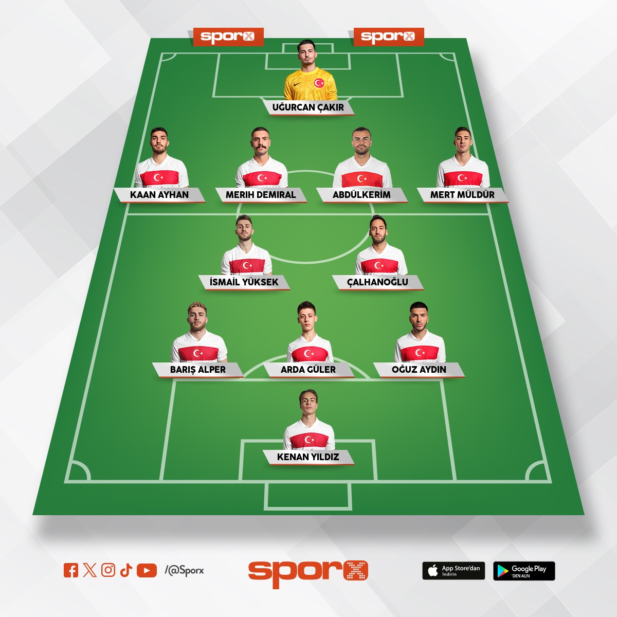 milli tak�m ideal 11