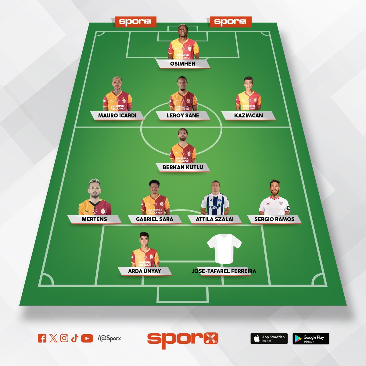 Galatasaray prime kadro