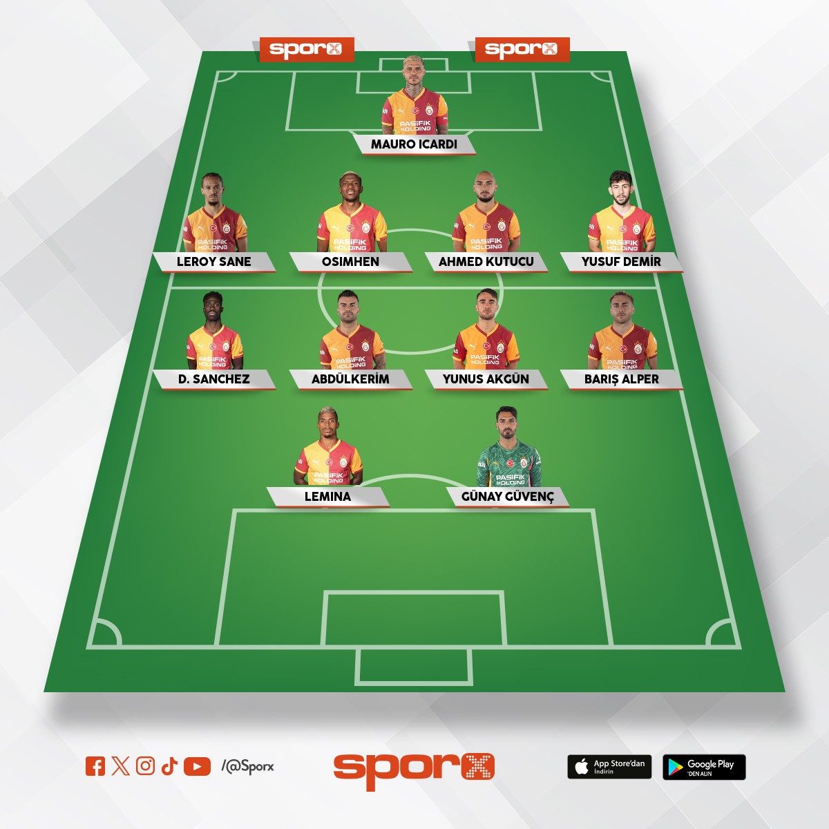 Galatasaray
? 
�mparator