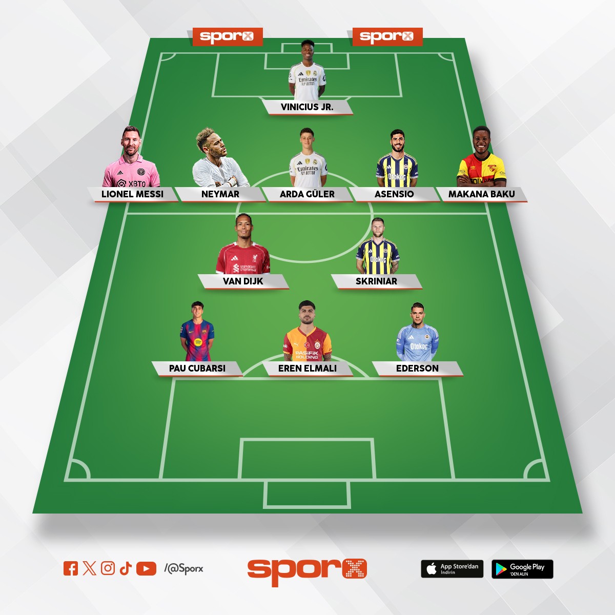 Galatasaray kadrosu ve Can aslan