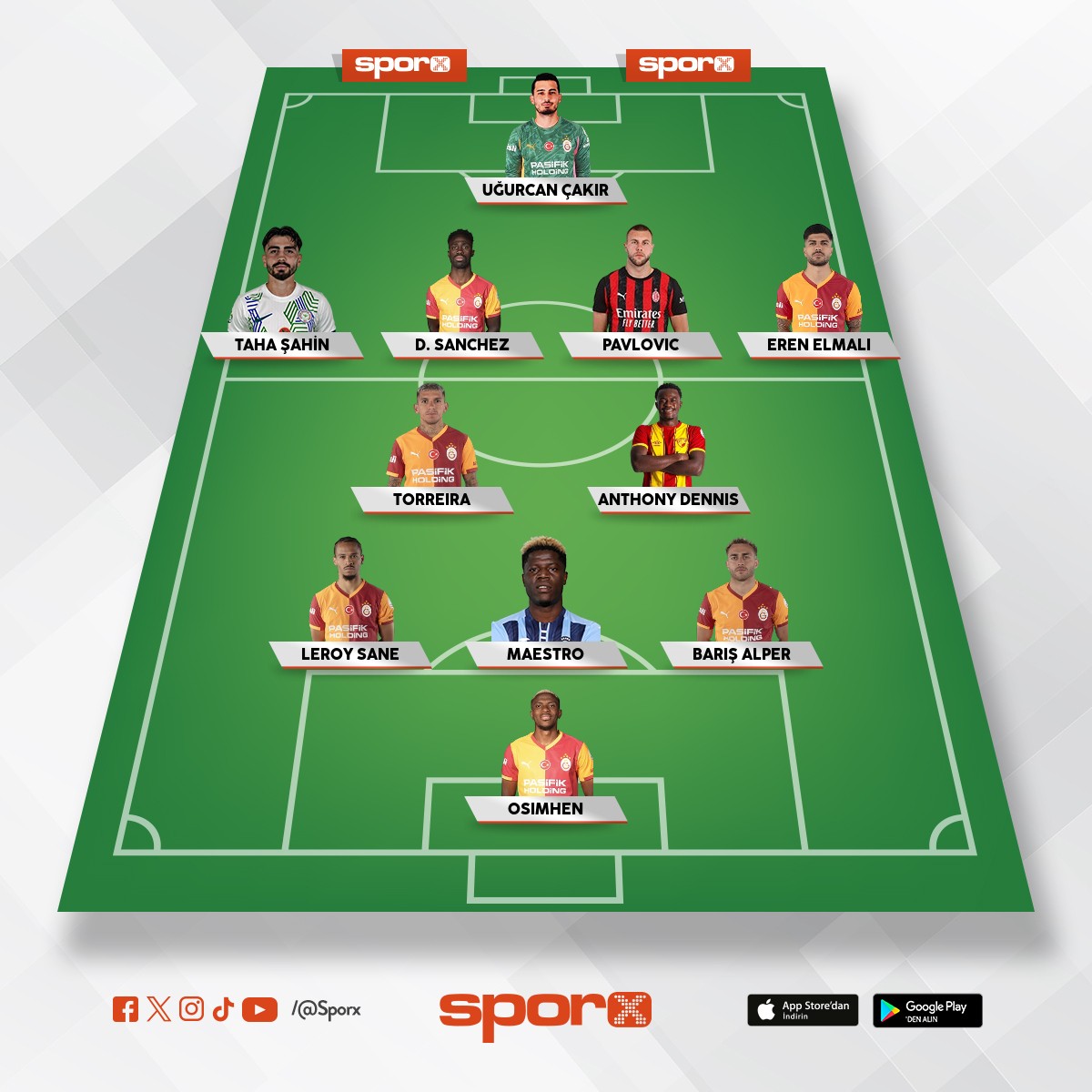 Gs nin yeni kadrosu in�