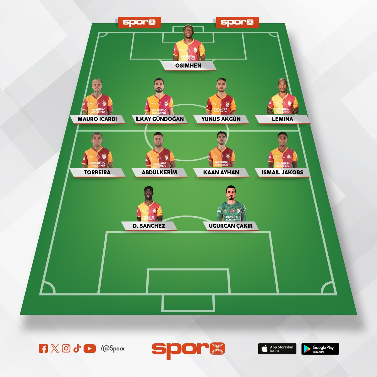 ilklerin ve enlerin kadrosu