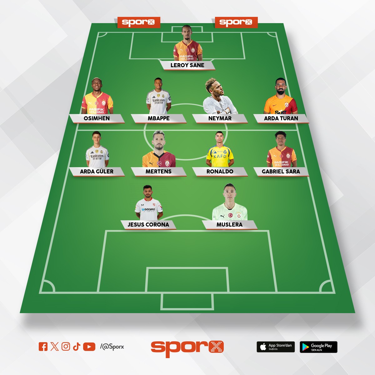 d�nyan�n en iyi tak�m�