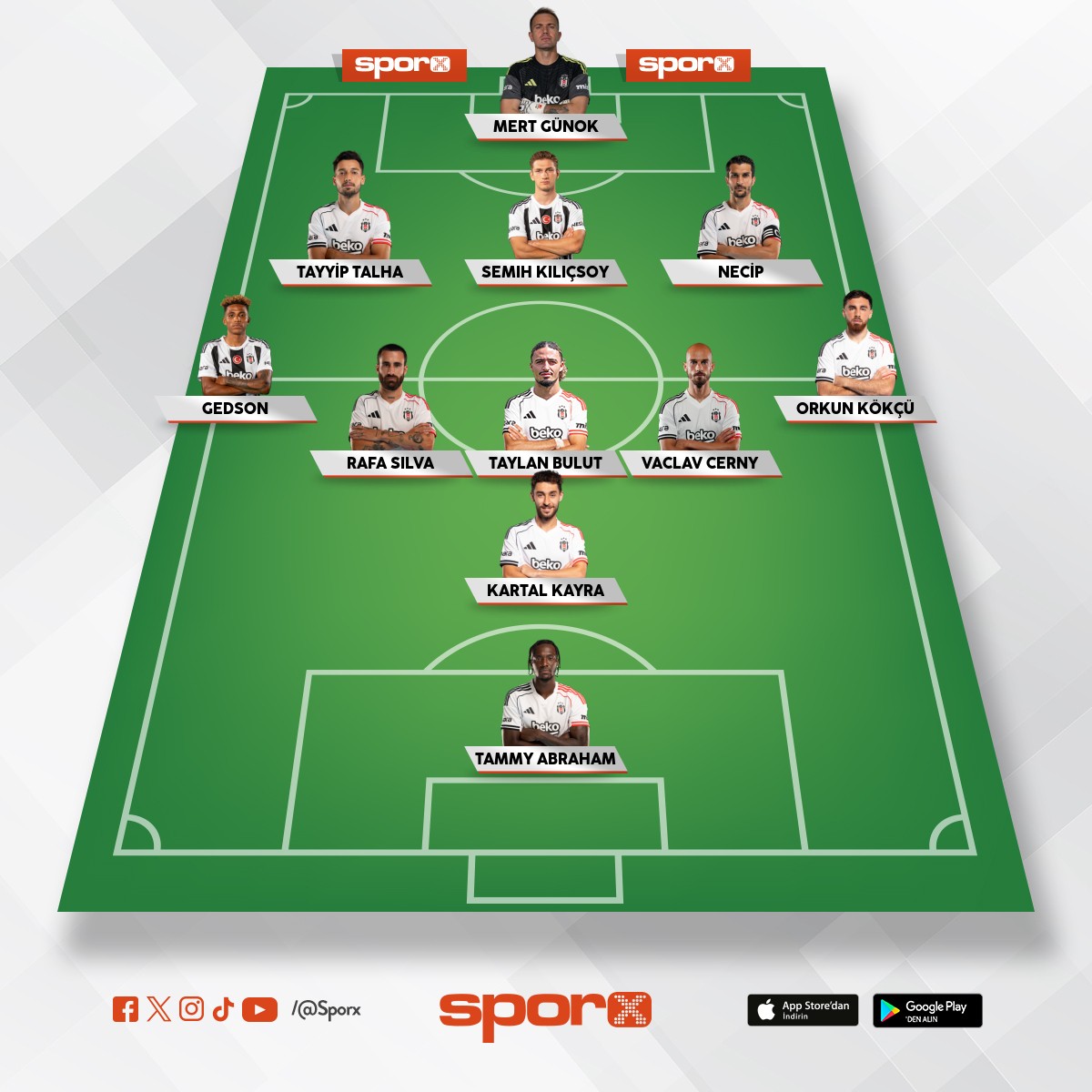 Be�ikta�'�n en iyi kadrosu