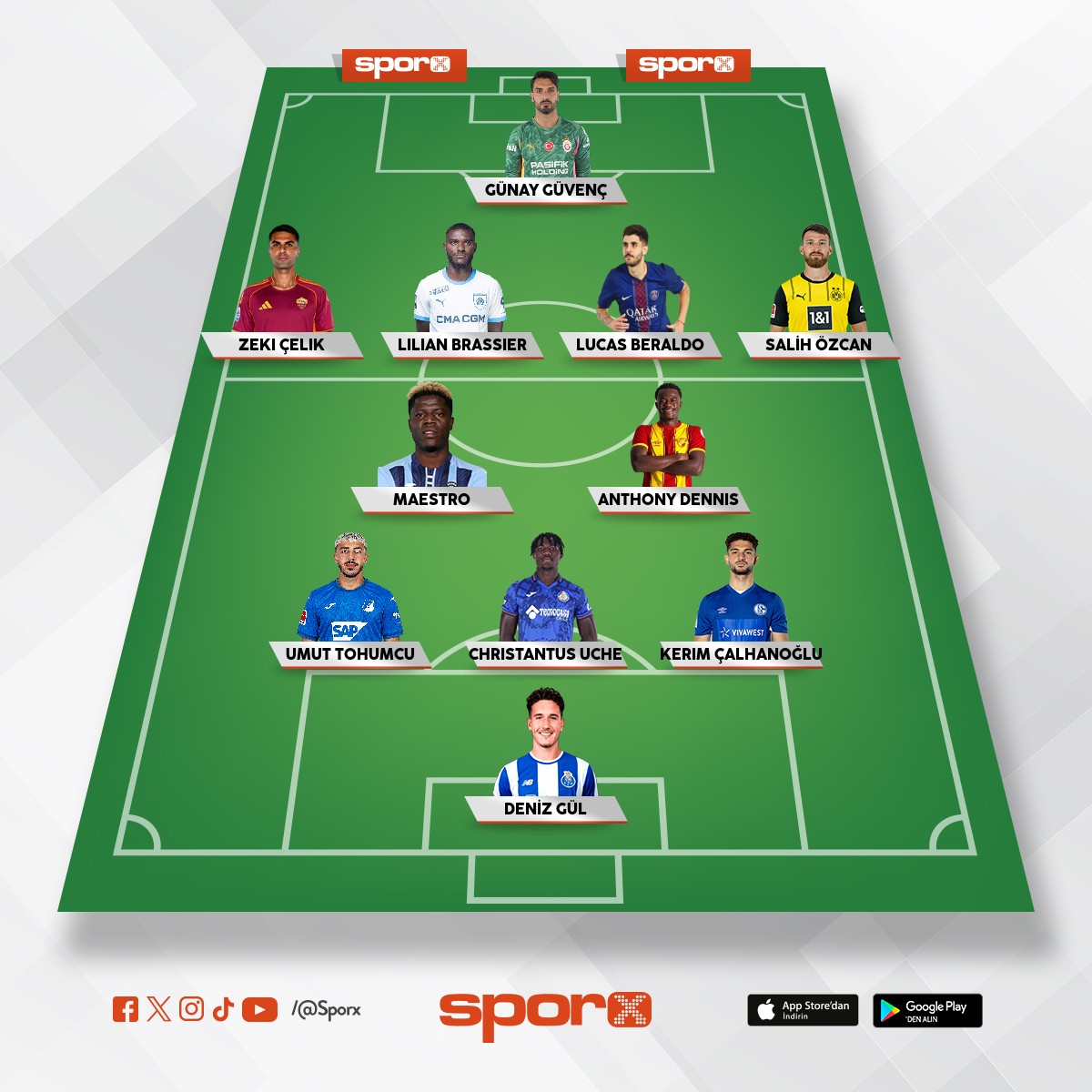 Uche forvet sa� sol a��k hangedespitze oynuyor 22 ya�