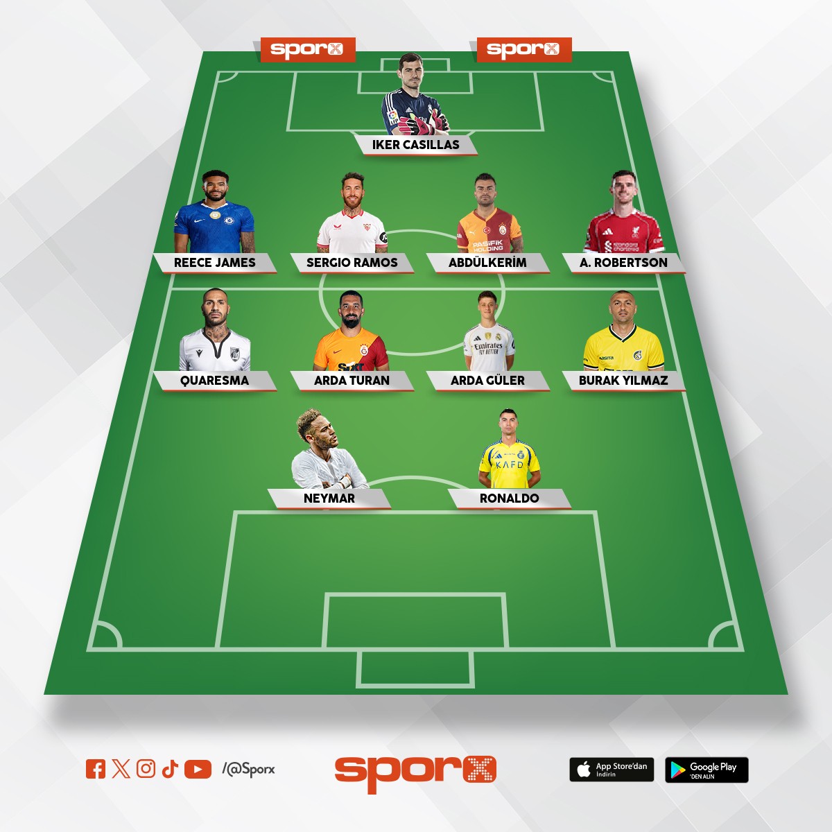 Gelin bu kadroyla vs at�n