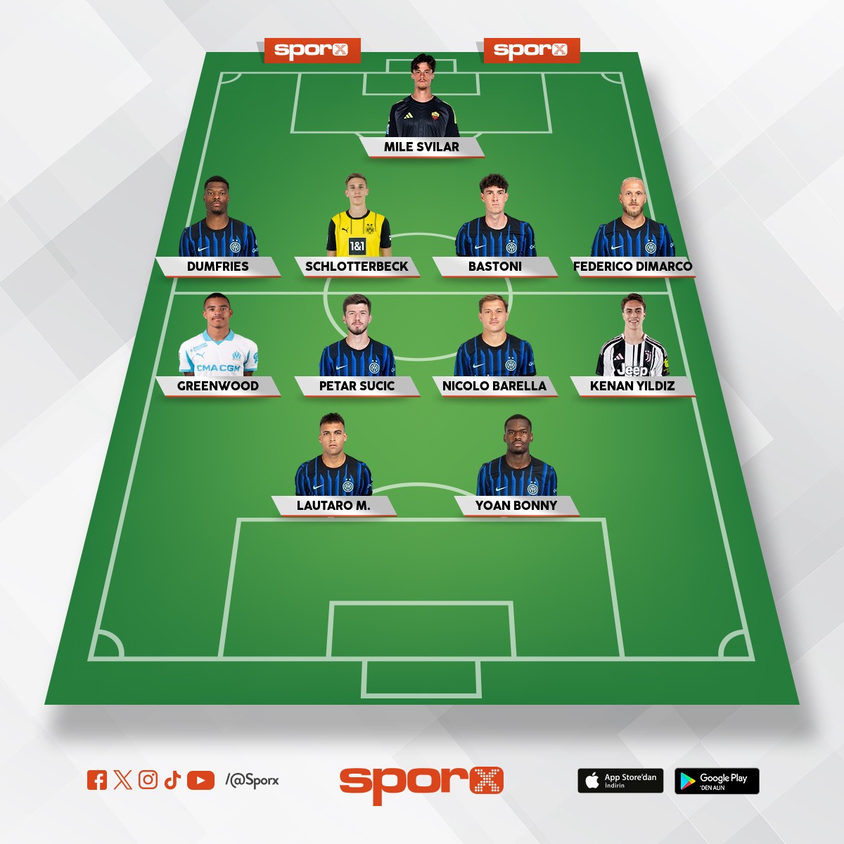 �nter fantezi kadrosu