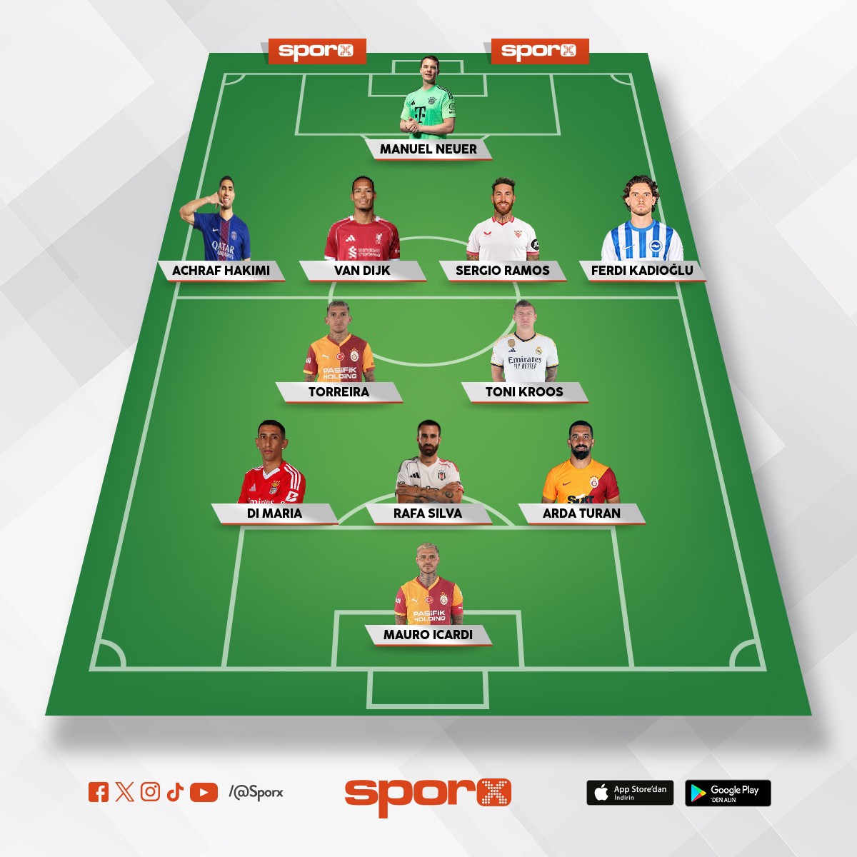 Yaln�zca kaliteli ayaklar